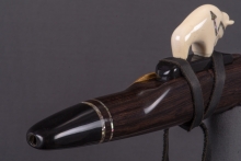 African Blackwood  Native American Flute, Minor, Mid G-4, #J25D